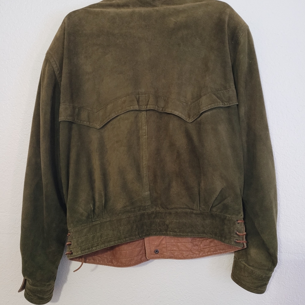 Valentino Pelle vintage suede jacket